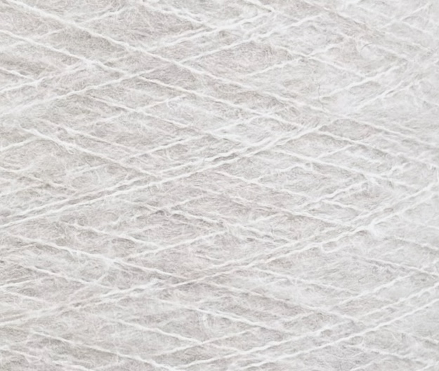 The Royal Collection Art. Jasmine – Fantasiegarn mit Elastan col. Hellgrau Mélange 900 m / 100 g
